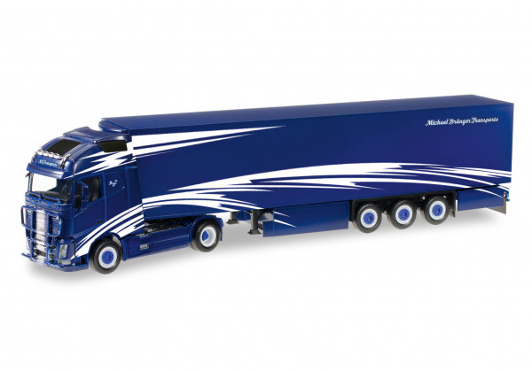 Herpa 305334 H0 - LKW-Modell: Volvo FH Gl. XL Kühlkoffer-Sattelzug "MB Transport"