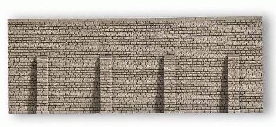 Noch 34877 N-Stützmauer, "Sandsteinmauer" Profi-plus, extra lang
