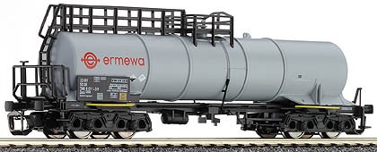 Tillig 15422 TT-Drehgestell-Kesselwagen Ep. V, der "ermewa", eingestellt bei der DB