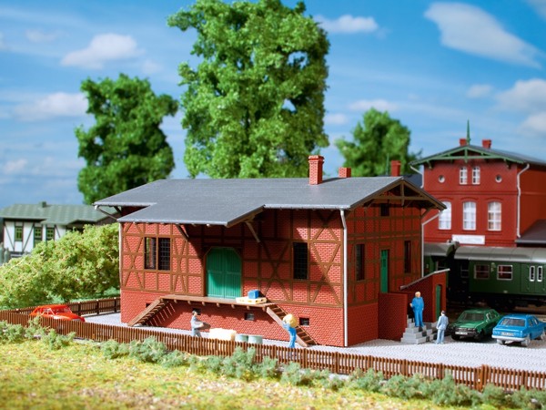 Auhagen 14469 N-Modellbausatz, Güterschuppen