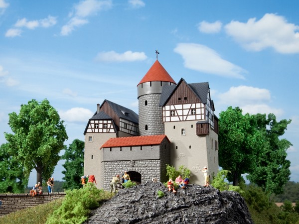 Auhagen 12263 H0/TT-Modellbausatz, Burg Lauterstein