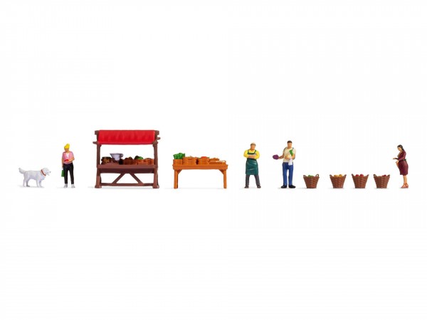 Noch 16225 Figuren-Themenwelt &quot;Gemüsestand&quot;