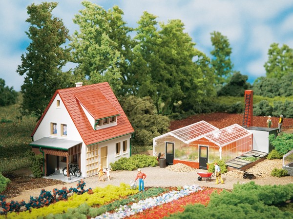 Auhagen 12235 H0/TT-Modellbausatz, Gärtnerei