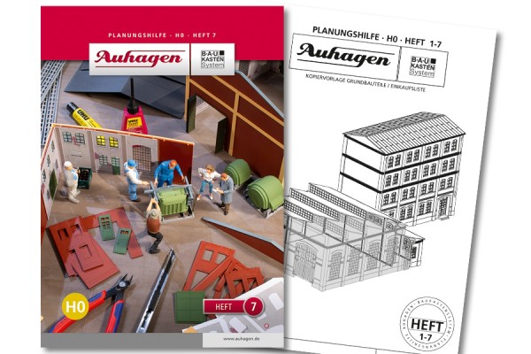 Auhagen 80007 BauKastenSystem / Planungshilfe - Heft 7