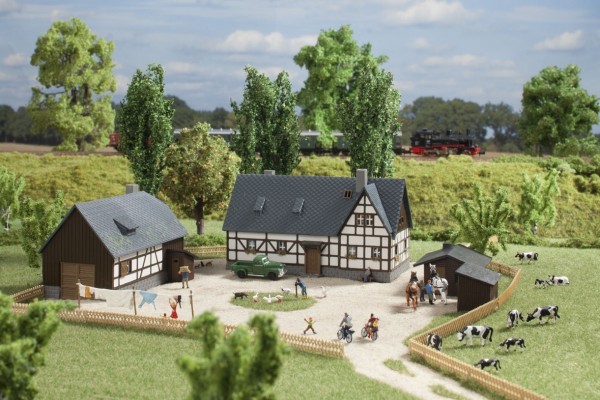 Auhagen 14465 N-Modellbausatz, Gehöft