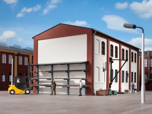 Auhagen 80107 H0-BauKastenSystem / Bauteile: Stangenlager, Wandkran