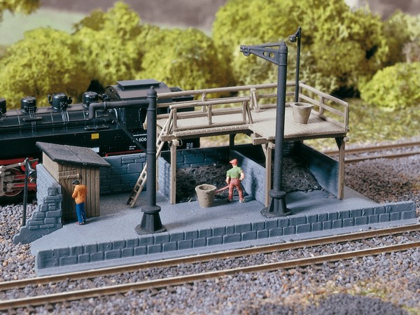 Auhagen 13291 TT-Modellbausatz, Bekohlung mit Wasserkran