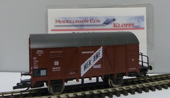 Tillig 500456 TT-Sondermodell "Club-Exclusivmodell 2006" Ged. Güterwagen "WeKaWe" Ep. III, DB