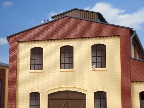 Auhagen 80213 H0-BauKastenSystem / Bauteile: Industriefenster B