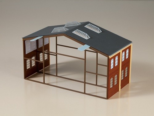Auhagen 80100 H0-BauKastenSystem / Bauteile: Erweiterung Werkhalle