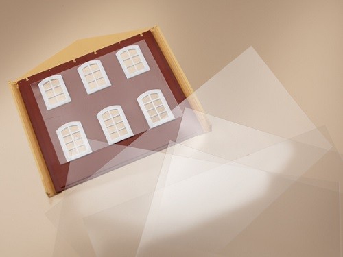 Auhagen 80211 H0-BauKastenSystem / Bauteile: Folie für Fenster