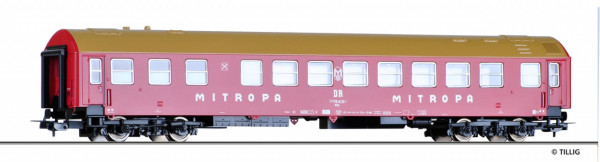 Tillig 74859 H0 - Speisewagen - Typ B (Bauart - WRm) Ep. IV, der "MITROPA" , eingestellt bei der DR