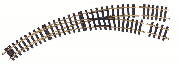 Piko, 35225 G-Bahn - Bogenweiche rechts "G-BWR R3"