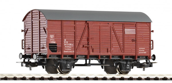 Piko 54706 H0-Gedeckter Güterwagen (Baustoffwagen) Ep. IV, eingestellt bei der DB