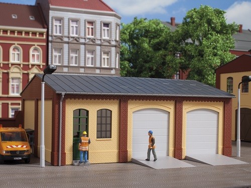 Auhagen 80616 H0-BauKastenSystem / Bauteile: Wände 2390C und 2390D gelb