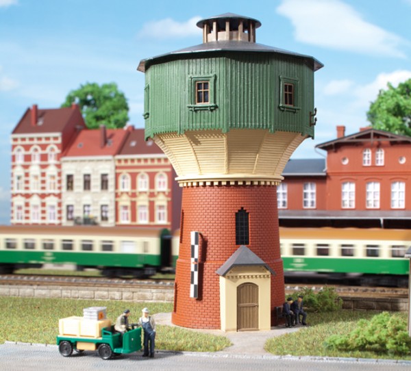 Auhagen 11335 H0-Modellbausatz, "Wasserturm - Aschersleben"