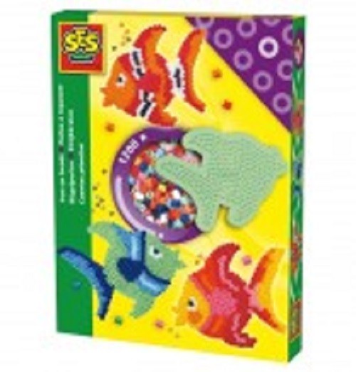 SES-Creative 00755 Bügelperlen "Fische"