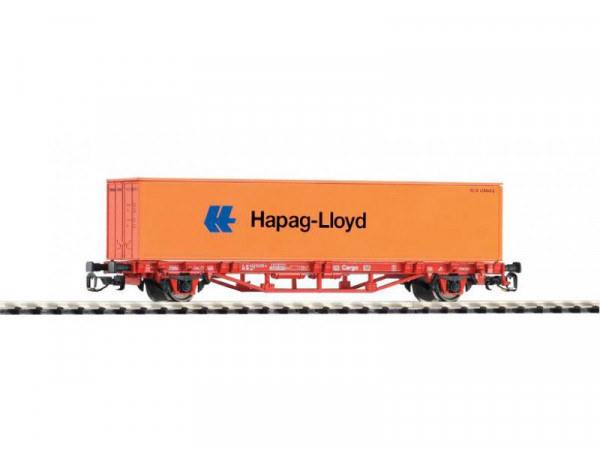 Piko 47702 TT-Containertragwagen mit 1 x 40ft Containern der &quot;Hapag-Lloyd&quot;, Ep.V, der DB Cargo