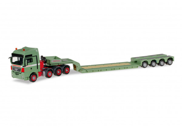 Herpa 305600 H0 - LKW-Modell: MAN TGX XXL 540 Pendel-X-Sattelzug &quot;Timmerhaus&quot;