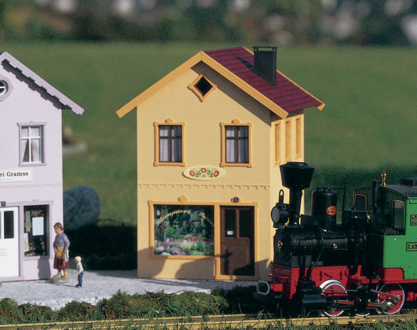 Piko 62065 G-Bahn-Modellbausatz, Blumenladen Bauer