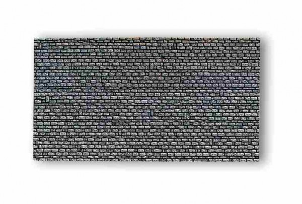 Noch 58100 H0-Mauer, "Steinmauer"