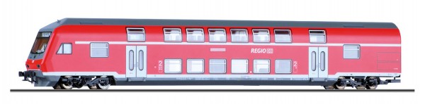 Tillig 13802 TT-Doppelstocksteuerwagen 2. Kl. Ep. V, der "DB-Regio", eingestellt bei der DBAG
