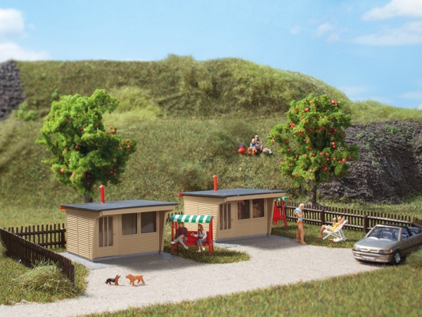 Auhagen 12339 H0/TT-Modellbausatz, Bungalows