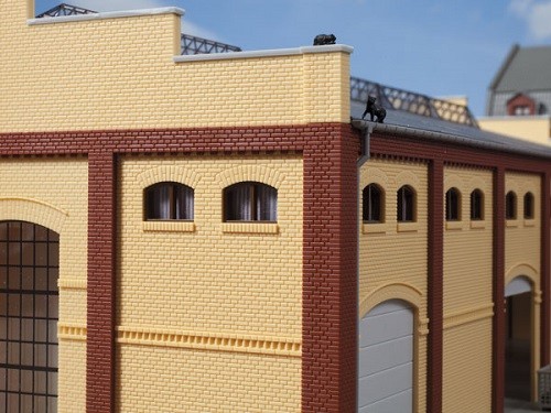 Auhagen 80215 H0-BauKastenSystem / Bauteile: Fenster M braun