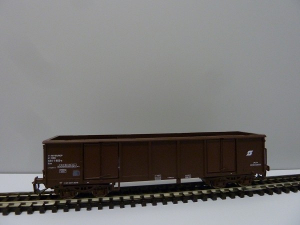 Tillig 15230 TT-Offener Drehgestell-Güterwagen Ep. IV, eingestellt bei der ÖBB