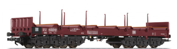 Liliput 235763 H0-DC-Drehgestellflachwagen f. Coilstransporte, Ep. IV-V, eingestellt bei der DB