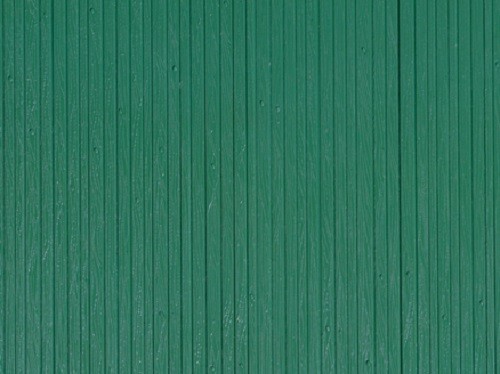 Auhagen 52419 H0/TT 1-Dekorplatte &quot;Bretterwand&quot;, grün