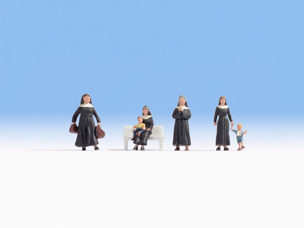 Noch 15400 H0-Figuren, "Nonnen"