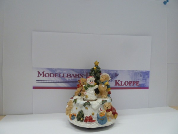 Spieluhr, Art.No. 47022, Tannenbaum mit Bären