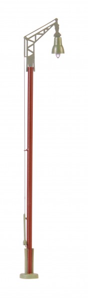 Viessmann 6961 Holzmastleuchte DDR-Reichsbahn, LED warmweiß