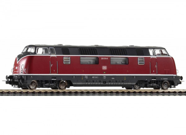 Piko 59702 H0-DC-Diesellokomotive BR 220 Ep. IV, eingestellt bei der DB