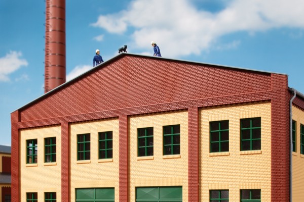 Auhagen 80420 H0-BauKastenSystem / Bauteile: Attika 2581 rot