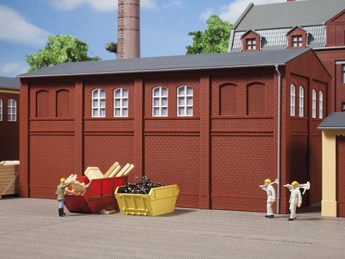 Auhagen 80522 H0-BauKastenSystem / Bauteile: Wände 2410C rot