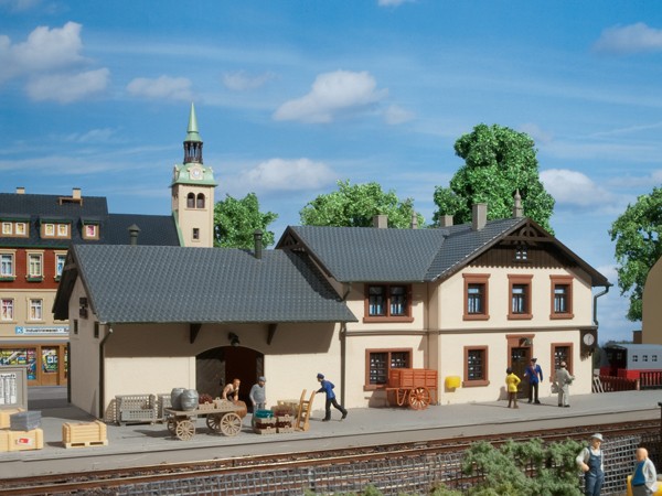 Auhagen 11362 H0-Modellbausatz, &quot;Bahnhof Oberrittersgrün&quot;