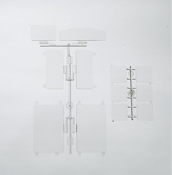 Piko 62813 G-Bahn / Bauteile: Sort. Fenstergläser