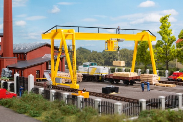 Auhagen 13344 TT-Modellbausatz, Portalkran