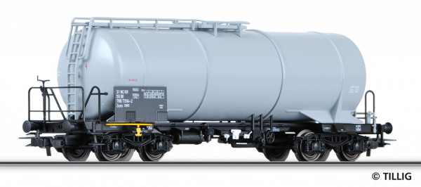 Tillig 76496 H0 - Kesselwagen (Bauart - Zaes) Ep. IV, der "KVG", eingestellt bei der DR