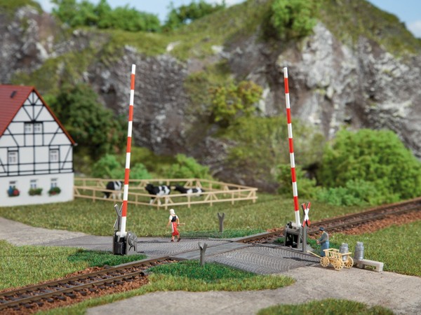 Auhagen 41604 H0-Gleisbau, Beschranker Bahnübergang