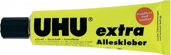 UHU 46015 UHU - Alleskleber, &quot;extra&quot; tropffrei &amp; sauber (31g)