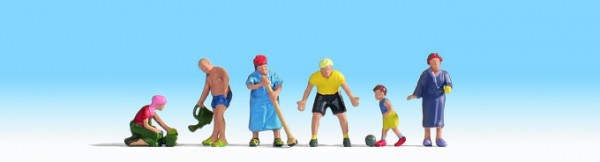 Noch 15568 H0-Figuren, "Samstag früh"