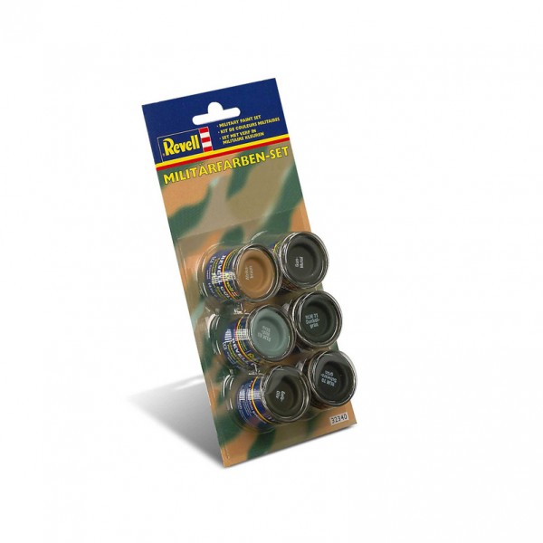 Revell 32340 Email Color "Militärfarben-Set", bestehend aus 6 Farben