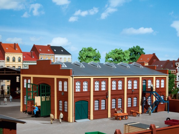 Auhagen 11422 H0-Modellbausatz, Werkhalle