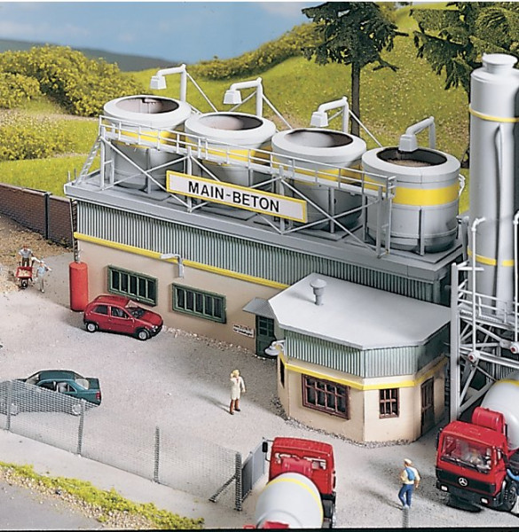 Piko 61130 H0-Modellbausatz, Main-Beton - Mischanlage