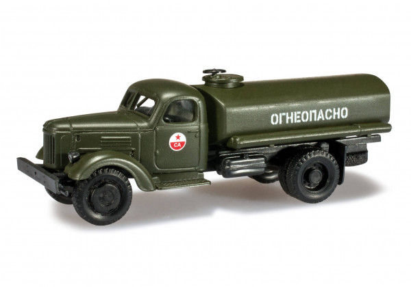 Herpa 744515 H0 - Militär-Modell: LKW-Modell, ZIL 164 Benzin - Tankfahrzeug der "CA" - Sowjetarmee