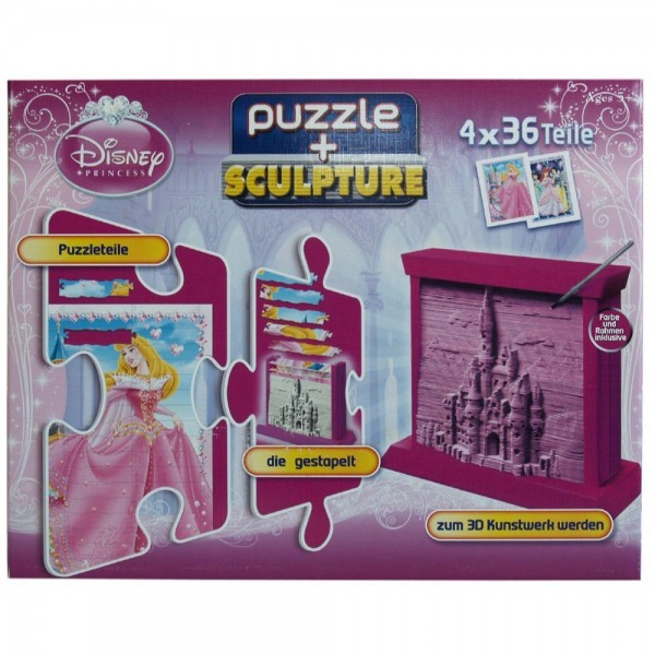 puzzleSCULPTURE (Disney - Princess) 20033 Puzzle + Sculpture &quot;Prinzessin&quot;