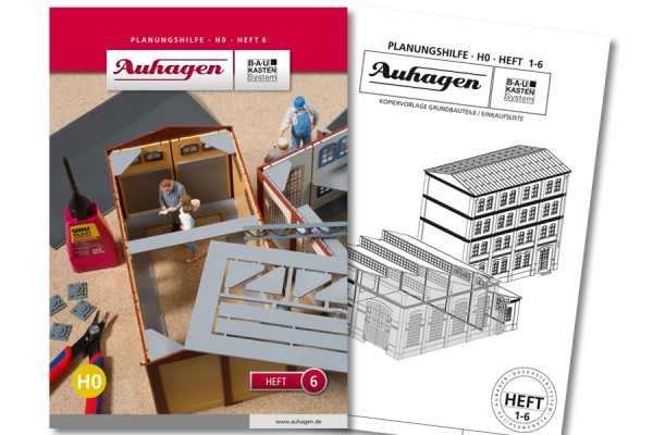 Auhagen 80006 BauKastenSystem / Planungshilfe - Heft 6